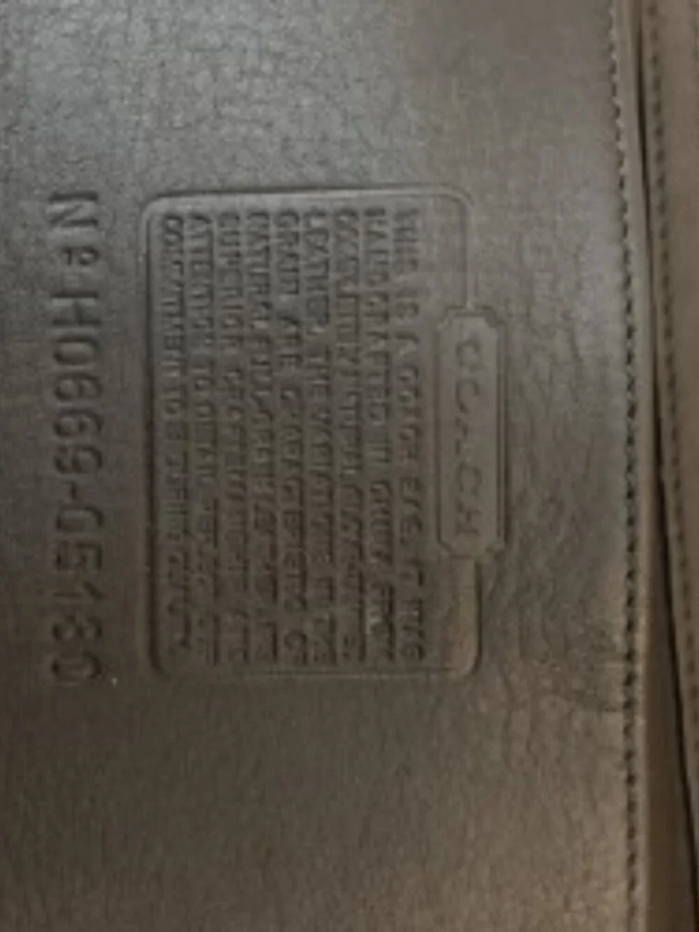 Coach Leather Briefcase - New without tags